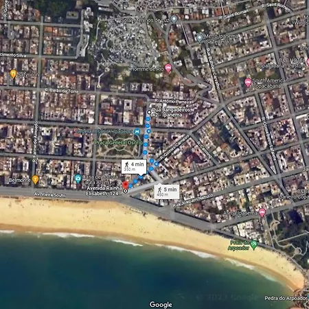 Elegant Studio Vista Lateral Mar Ipanema Best Locatlon-2